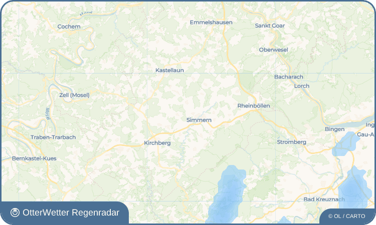 OtterWetter Regenradar-Widget Keidelheim