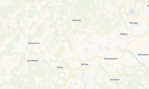 Regenradar Vorschaubild - Aktuelle Niederschläge in Kelberg und Umgebung
