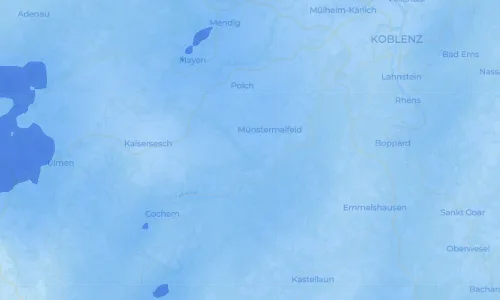 Regenradar Vorschaubild - Aktuelle Niederschläge in Keldung und Umgebung