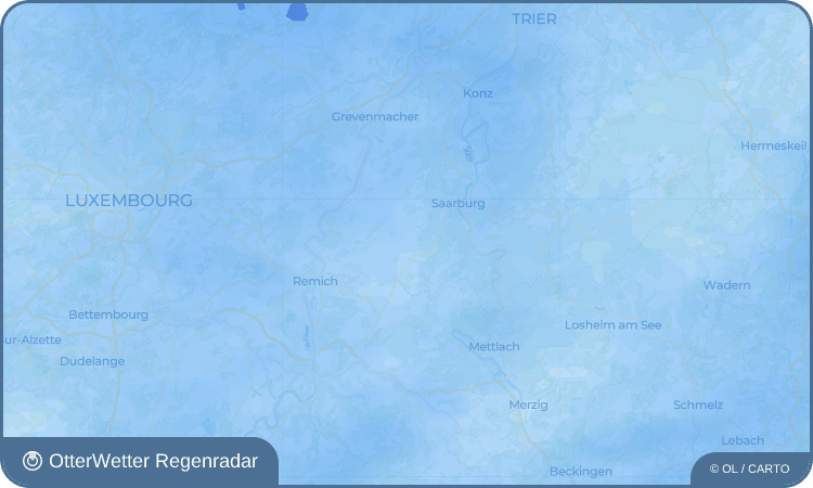 OtterWetter Regenradar-Widget Kelsen