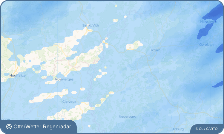 OtterWetter Regenradar-Widget Kesfeld