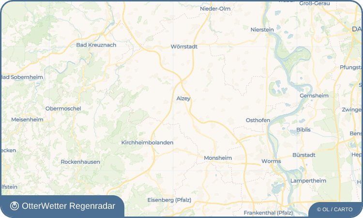 OtterWetter Regenradar-Widget Kettenheim