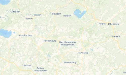 Regenradar Vorschaubild - Aktuelle Niederschläge in Kirburg und Umgebung