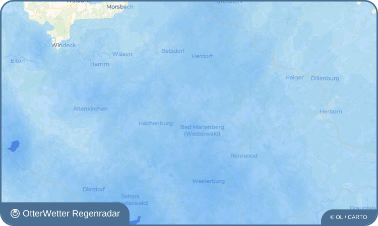 Widget-Vorschau für Kirburg Wetter-Widget-Vorschau mit Vorhersagedaten für Kirburg
