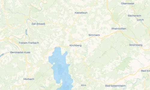 Regenradar Vorschaubild - Aktuelle Niederschläge in Kirchberg und Umgebung