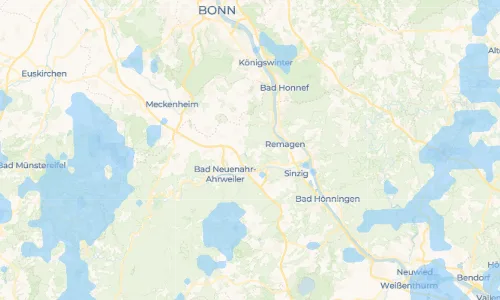 Regenradar Vorschaubild - Aktuelle Niederschläge in Kirchdaun und Umgebung
