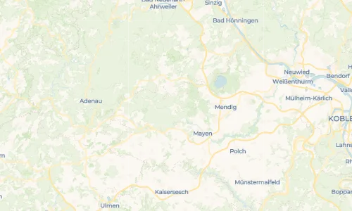 Regenradar Vorschaubild - Aktuelle Niederschläge in Kirchesch und Umgebung