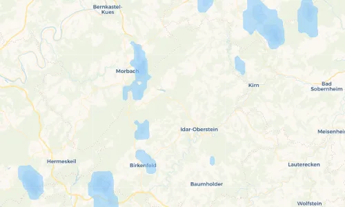 Regenradar Vorschaubild - Aktuelle Niederschläge in Kirschweiler und Umgebung