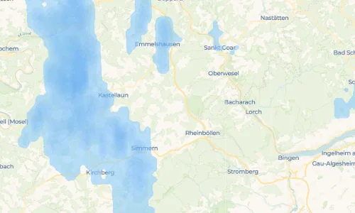Regenradar Vorschaubild - Aktuelle Niederschläge in Kisselbach und Umgebung
