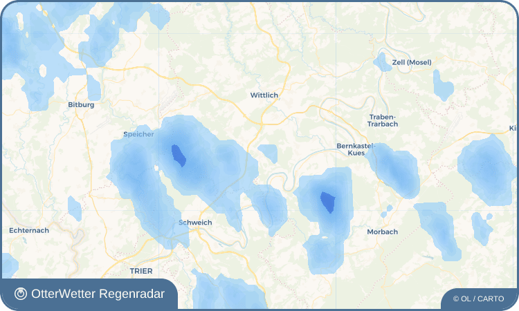 Widget-Vorschau für Klausen Wetter-Widget-Vorschau mit Vorhersagedaten für Klausen