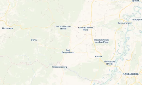 Regenradar Vorschaubild - Aktuelle Niederschläge in Klingenmünster und Umgebung