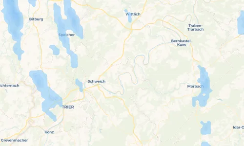 Regenradar Vorschaubild - Aktuelle Niederschläge in Klüsserath und Umgebung