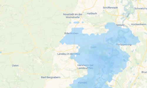 Regenradar Vorschaubild - Aktuelle Niederschläge in Knöringen und Umgebung