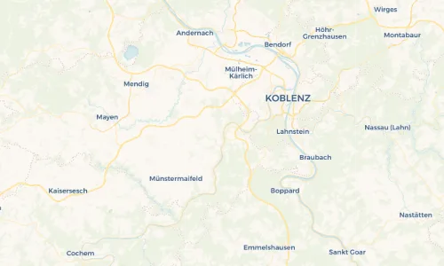 Regenradar-Vorschau: aktuelle Niederschläge in Kobern-Gondorf und Umgebung