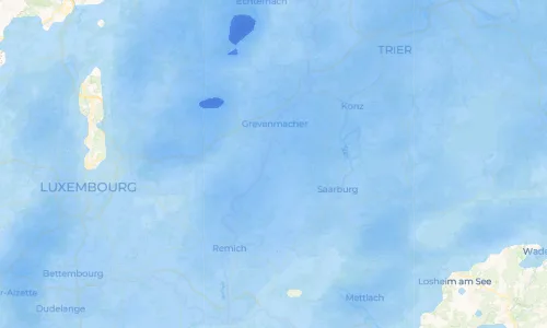 Regenradar Vorschaubild - Aktuelle Niederschläge in Köllig und Umgebung