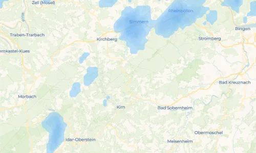 Regenradar Vorschaubild - Aktuelle Niederschläge in Königsau und Umgebung