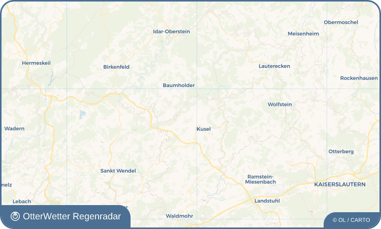 OtterWetter Regenradar-Widget Körborn