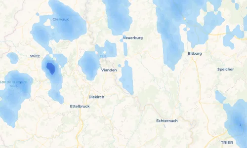 Regenradar Vorschaubild - Aktuelle Niederschläge in Körperich und Umgebung