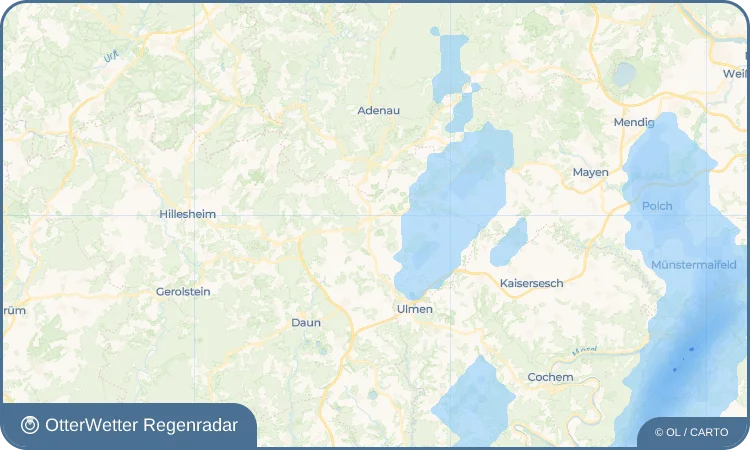 Widget-Vorschau für Köttelbach Wetter-Widget-Vorschau mit Vorhersagedaten für Köttelbach