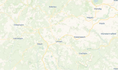 Regenradar Vorschaubild - Aktuelle Niederschläge in Kötterichen und Umgebung