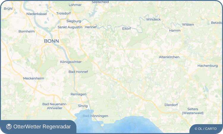 Wetter-Widget-Vorschau mit Vorhersagedaten für Köttingen