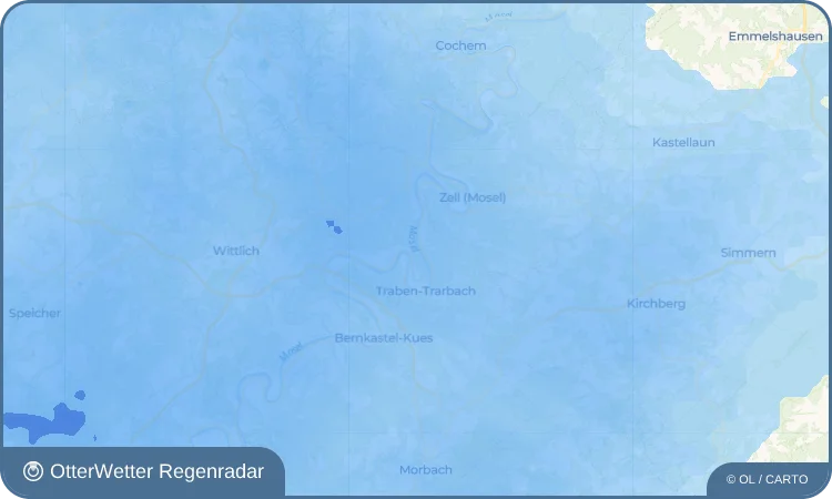 Wetter-Widget-Vorschau mit Vorhersagedaten für Kövenig