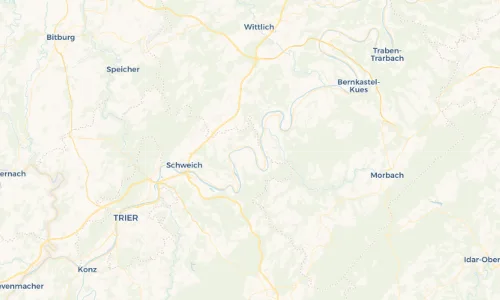 Regenradar Vorschaubild - Aktuelle Niederschläge in Köwerich und Umgebung