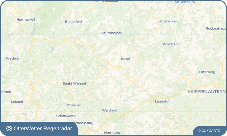 Wetter-Widget-Vorschau mit Vorhersagedaten für Konken
