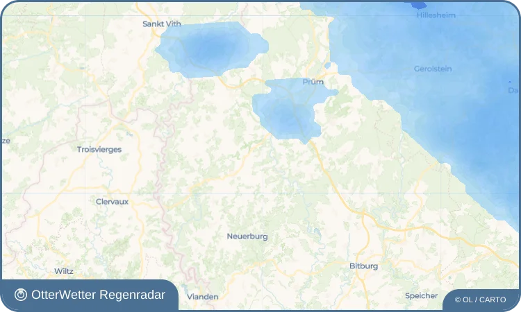 Wetter-Widget-Vorschau mit Vorhersagedaten für Kopscheid