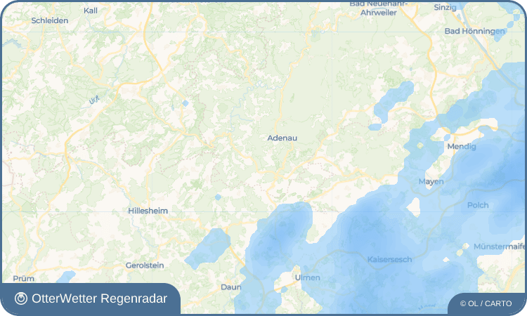 OtterWetter Regenradar-Widget Kottenborn
