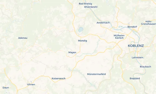 Regenradar Vorschaubild - Aktuelle Niederschläge in Kottenheim und Umgebung
