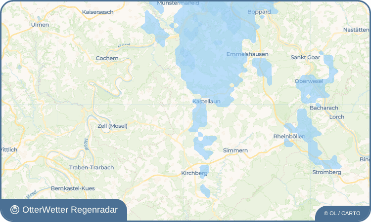 OtterWetter Regenradar-Widget Krastel