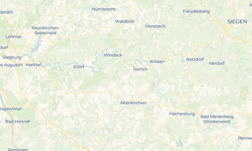 Regenradar Vorschaubild - Aktuelle Niederschläge in Kratzhahn und Umgebung