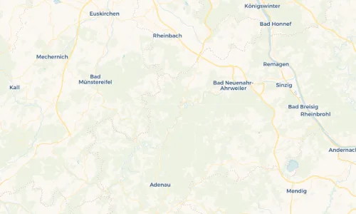Regenradar Vorschaubild - Aktuelle Niederschläge in Kreuzberg und Umgebung