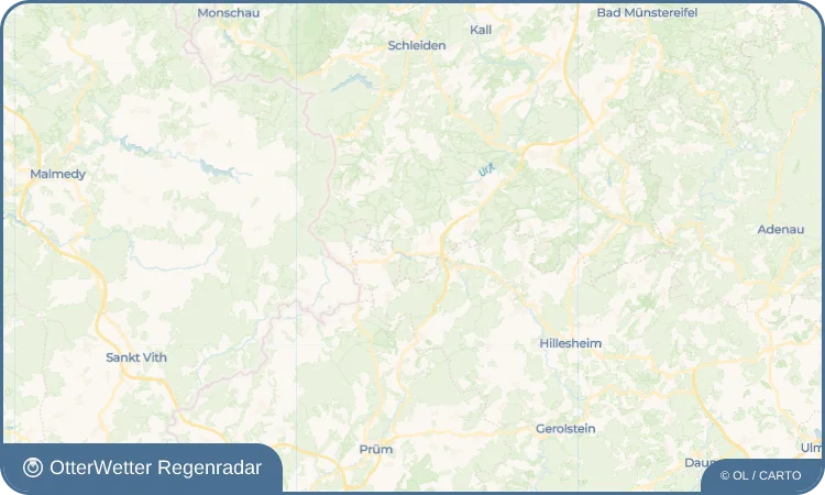Widget-Vorschau für Kronenburg Wetter-Widget-Vorschau mit Vorhersagedaten für Kronenburg