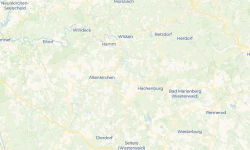 Regenradar Vorschaubild - Aktuelle Niederschläge in Kroppach und Umgebung