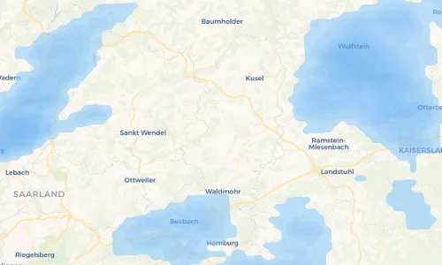 Regenradar Vorschaubild - Aktuelle Niederschläge in Krottelbach und Umgebung