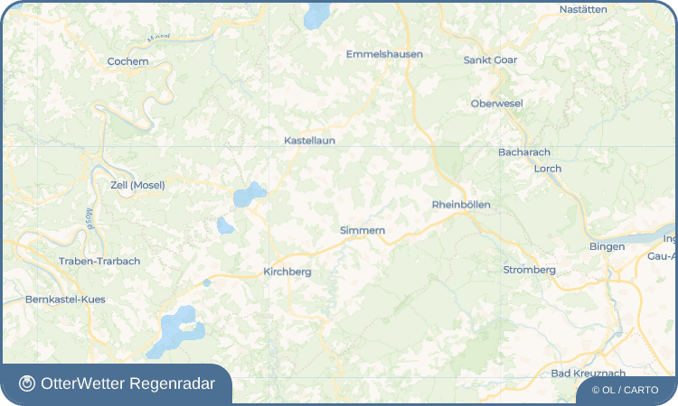 OtterWetter Regenradar-Widget Külz