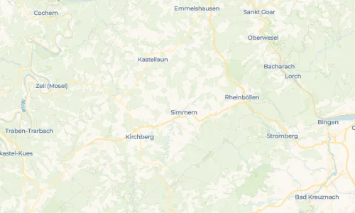 Regenradar Vorschaubild - Aktuelle Niederschläge in Kümbdchen und Umgebung