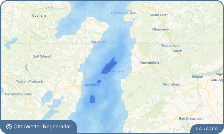 OtterWetter Regenradar-Widget Kümbdchen