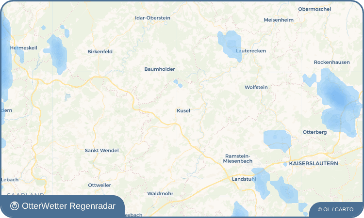 Widget-Vorschau für Kusel Wetter-Widget-Vorschau mit Vorhersagedaten für Kusel