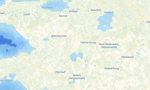 Regenradar Vorschaubild - Aktuelle Niederschläge in Laad und Umgebung