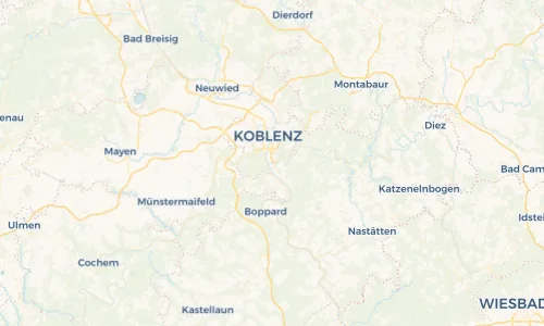 Regenradar Vorschaubild - Aktuelle Niederschläge in Lahnstein und Umgebung