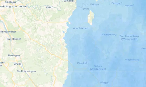 Regenradar Vorschaubild - Aktuelle Niederschläge in Lahrbach und Umgebung