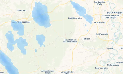 Regenradar Vorschaubild - Aktuelle Niederschläge in Lambrecht und Umgebung