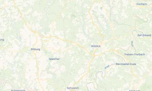 Regenradar-Vorschau: aktuelle Niederschläge in Landscheid und Umgebung