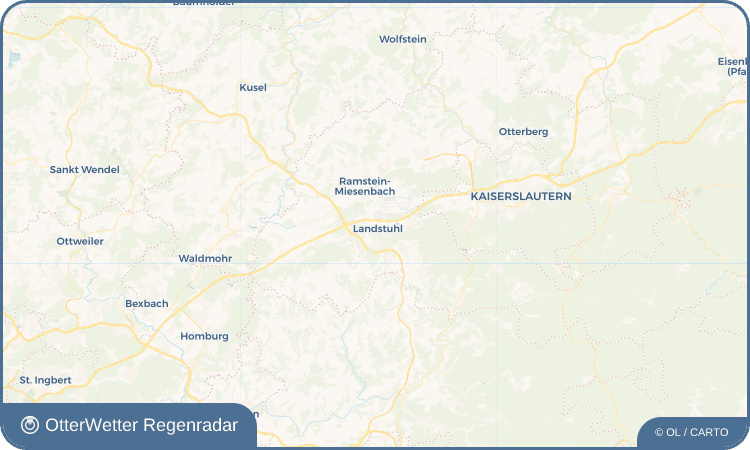 OtterWetter Regenradar-Widget Landstuhl