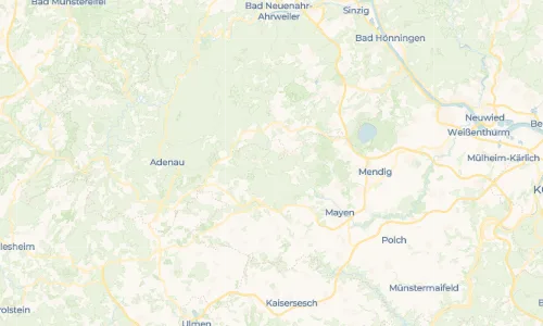 Regenradar Vorschaubild - Aktuelle Niederschläge in Langscheid und Umgebung
