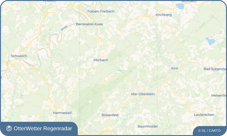 OtterWetter Regenradar-Widget Langweiler