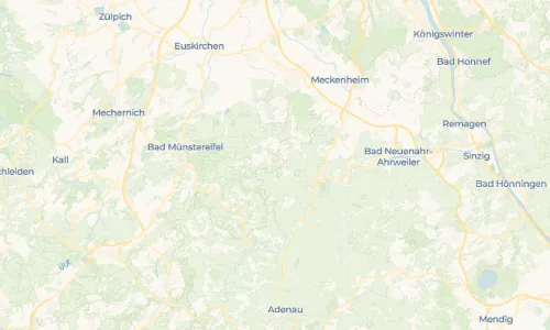Regenradar Vorschaubild - Aktuelle Niederschläge in Lanzerath und Umgebung